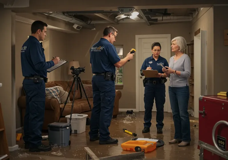 Water Damage Assessment and Insurance Documentation process in Simonton Lake, IN